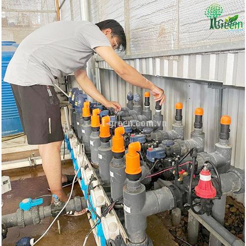 Van giảm áp phân luồng Hydromat phi 90mm Automat-Ấn Độ