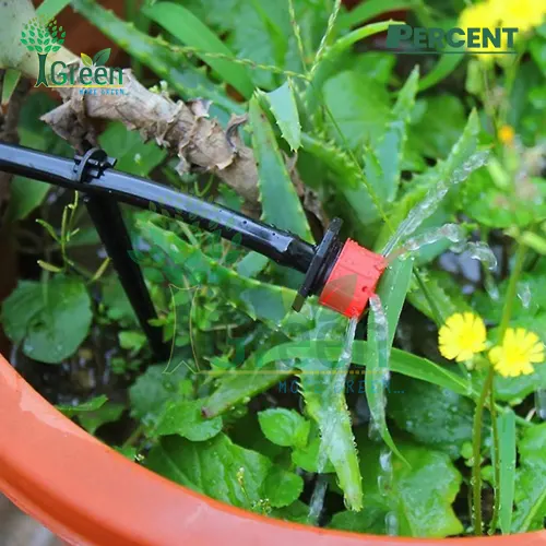 Vòi tưới 8 tia điều chỉnh lưu lượng 0 – 70 lít-1
