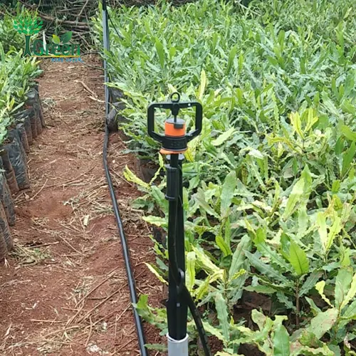 Béc tưới gốc bẻ gờ chỉnh bán kính 95 lít AQ206HT-3
