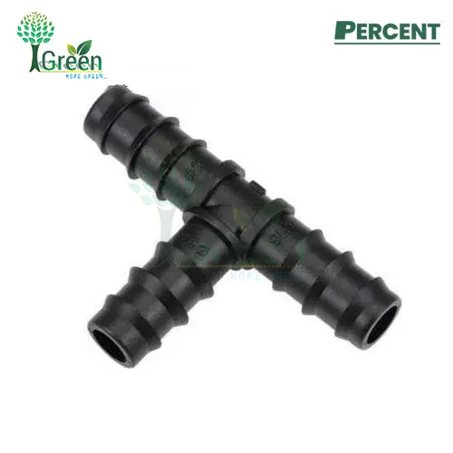Chữ Tê chia ống dẻo LDPE 16mm tưới nhỏ giọt – Percent