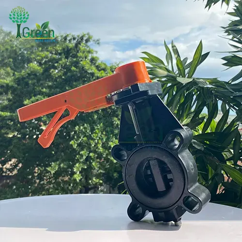 Van bướm tay gạt 2 inch 60mm đĩa nhựa AQ81