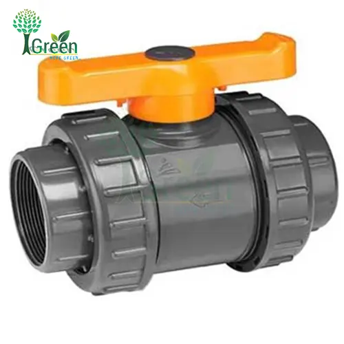Van cầu rắc co hai đầu ren phi 60mm
