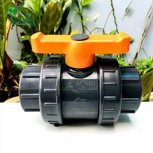 Van cầu rắc co hai đầu ren phi 76mm-2