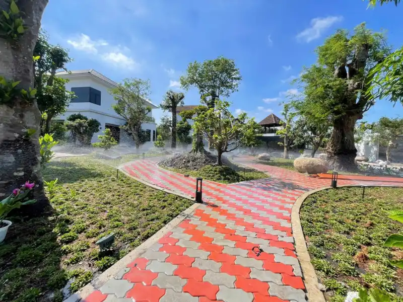 Dự án biệt thự Vạn Phúc 5000m2 do IGreen thi công
