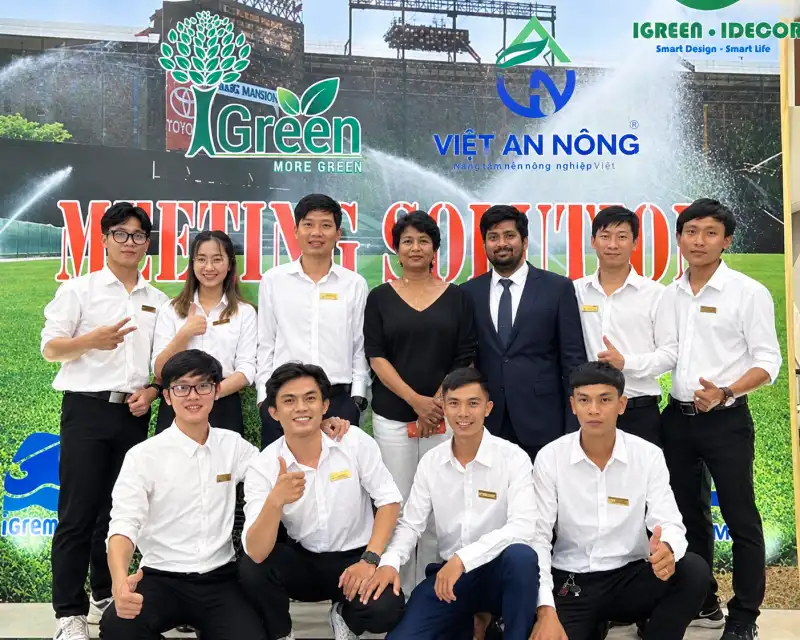 Đội ngũ IGreen và đối tác quốc tế